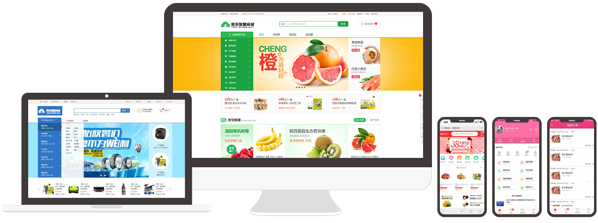 拥有完整的覆盖线上线下的电商平台